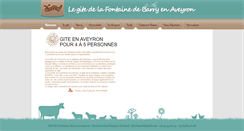 Desktop Screenshot of gite-aveyron-barry.fr